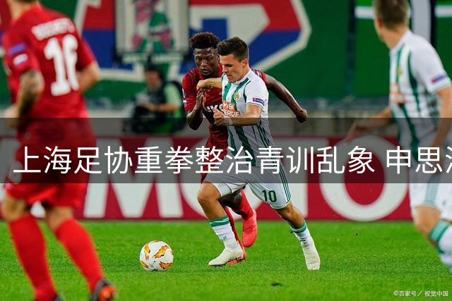 上海足协重拳整治青训乱象 申思涉足事件暴露民营俱乐部监管漏洞
