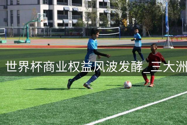 世界杯商业权益风波发酵 三大洲足联集体声讨FIFA
